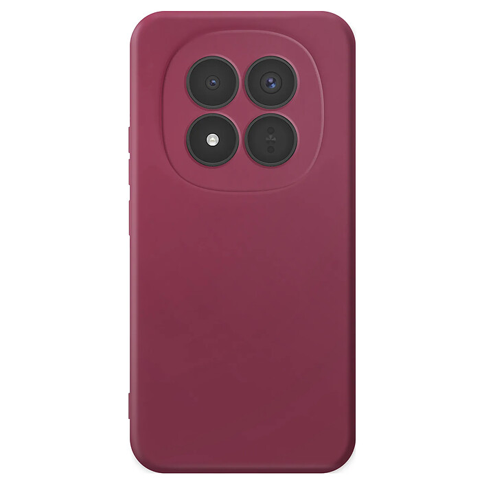 Avizar Coque Soft-Touch pour Redmi Note 15 Pro Plus 5G en Silicone Anti-dérapant Bordeaux