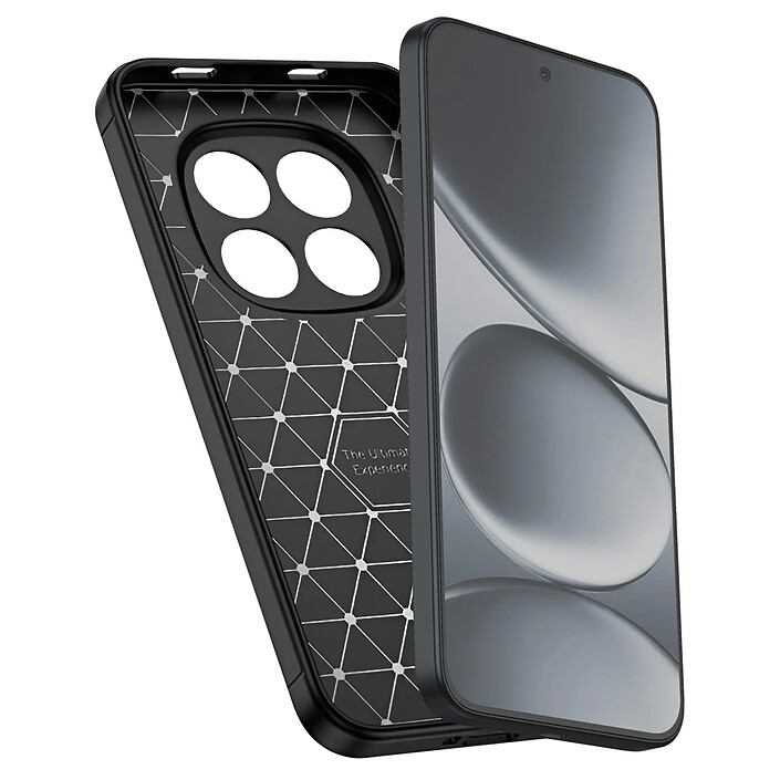 Avizar Coque pour Redmi Note 15 Pro 5G en Silicone Effet Carbone Antidérapante pas cher