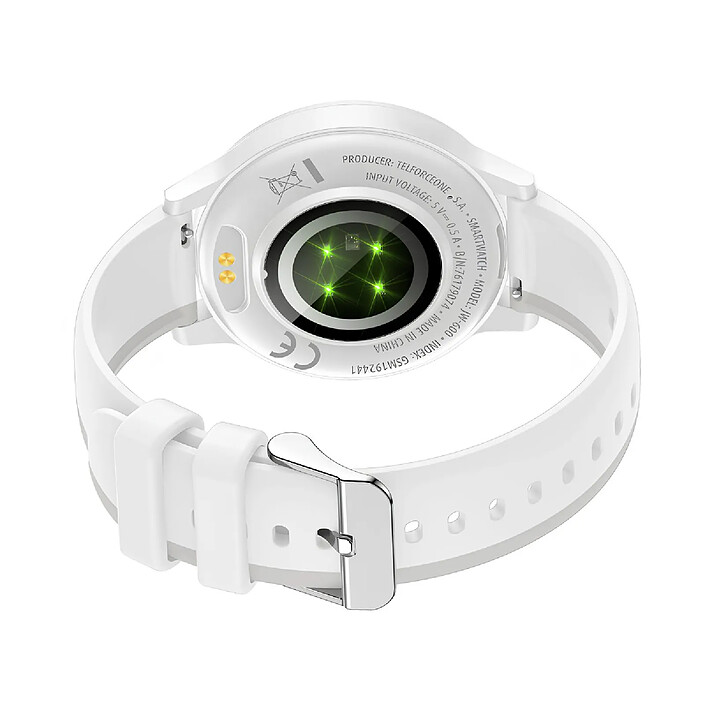 Acheter Forever Montre Connectée Bluetooth Igo Watch 4 Écran Amoled IP67 avec Assistant Vocal Blanc
