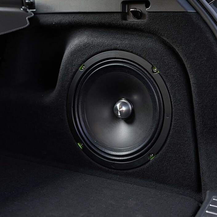 Avis Avizar Haut-parleur Automobile 10 pouces 450W 25×25cm Sensibilité 95dB Noir / Vert