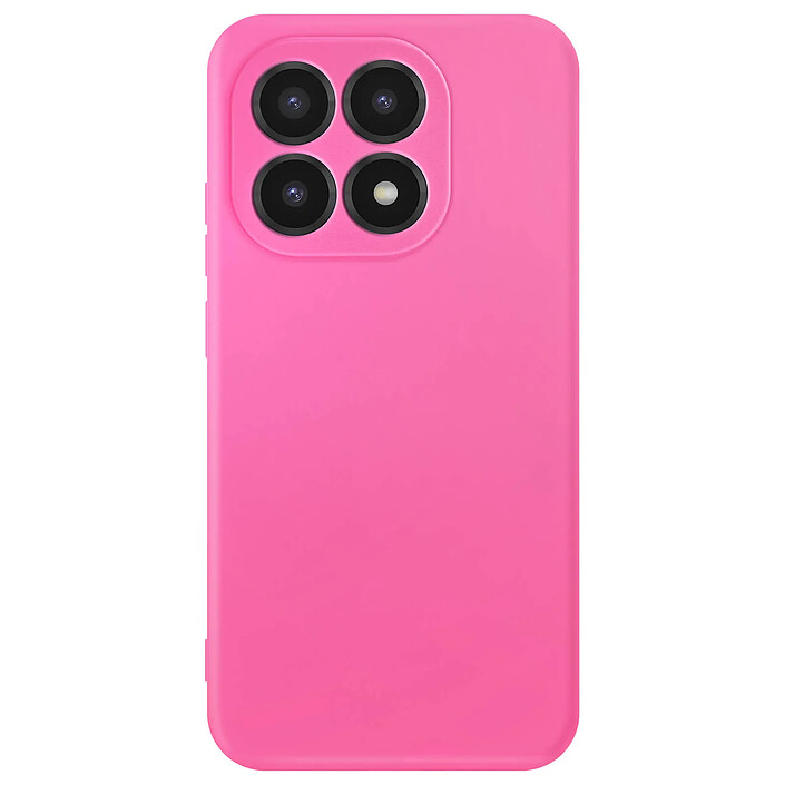 Avizar Coque Soft-Touch pour Xiaomi 15T en Silicone Anti-dérapant Fuchsia