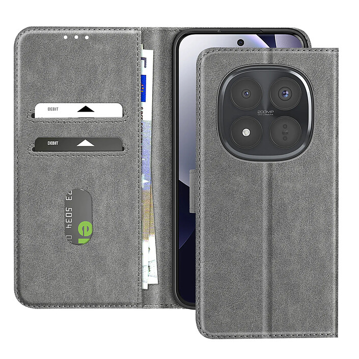 Avizar Étui Portefeuille Xiaomi Redmi Note 15 Pro Plus 5G Chesterfield Fonction Stand