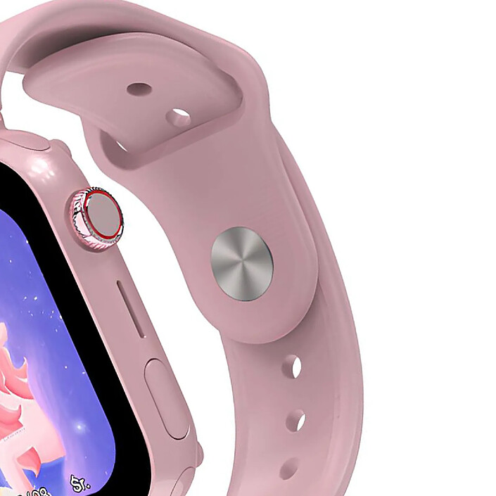 Forever Montre Connectée pour Enfant Modèle Look Me 3 KW 520 Étanche IP65 Rose pas cher