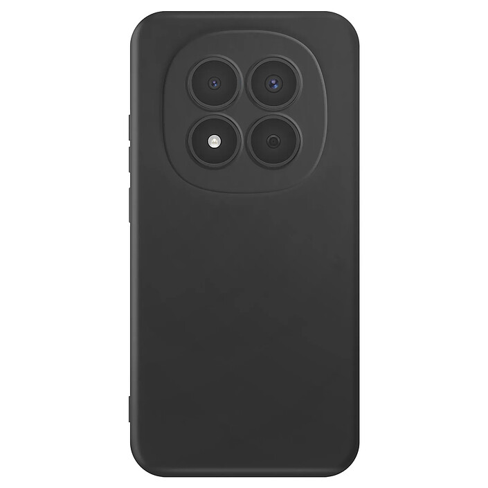 Avizar Coque Soft-Touch pour Redmi Note 15 Pro 5G en Silicone Anti-dérapant Noir