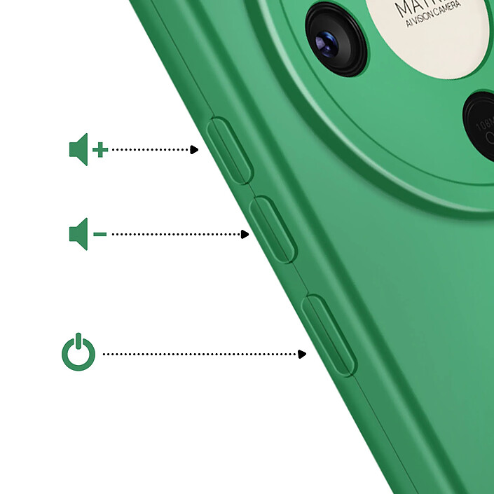Acheter Avizar Coque pour Honor Magic 8 Lite en Silicone Souple avec Contour Protection Caméra