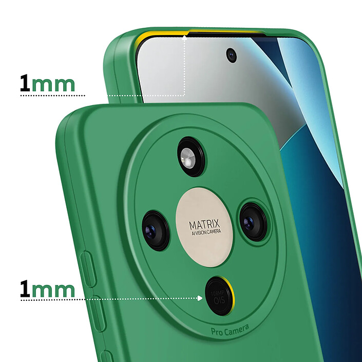 Avis Avizar Coque pour Honor Magic 8 Lite en Silicone Souple avec Contour Protection Caméra