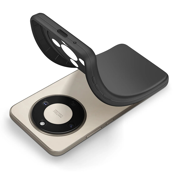Avizar Coque pour Honor Magic 8 Lite en Silicone Souple avec Contour Protection Caméra pas cher