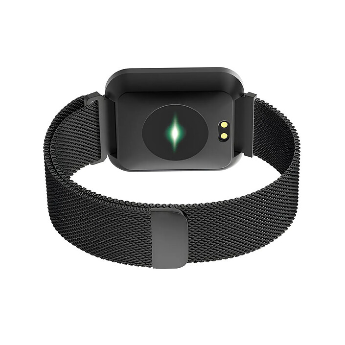 Acheter Partel Montre Connectée Bluetooth avec Fréquence Cardiaque Étanche IP67 Noir