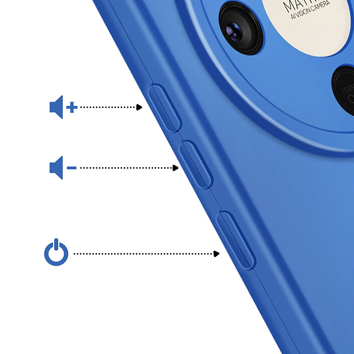Acheter Avizar Coque pour Honor Magic 8 Lite en Silicone Souple avec Contour Protection Caméra