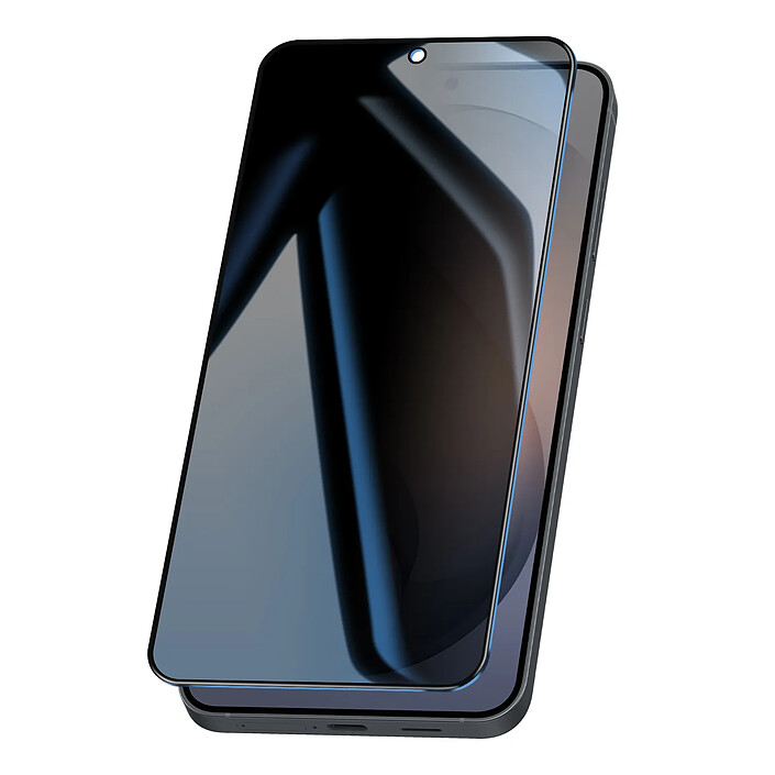 Avizar Protection d'Écran pour Galaxy S26 Plus Anti-Espion 9H en Verre Trempé Noir