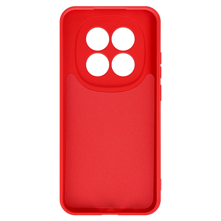 Acheter Avizar Coque Soft-Touch pour Redmi Note 15 Pro 5G en Silicone Anti-dérapant Rouge