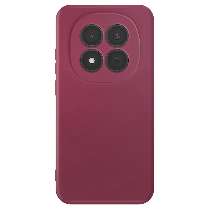 Avizar Coque Soft-Touch pour Redmi Note 15 Pro 5G en Silicone Anti-dérapant Bordeaux