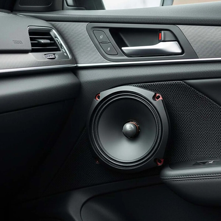 Avis Avizar Haut-parleur Voiture 13cmx13cm 100W 4 Ohm Sensibilité 92dB Noir