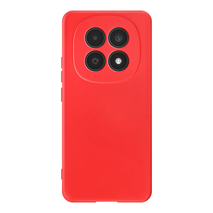 Avizar Coque Soft-Touch pour Redmi Note 15 5G en Silicone Anti-dérapant Rouge
