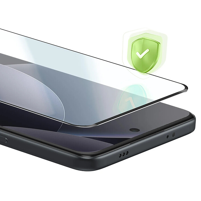 Avizar Protection d'Écran pour Xiaomi Redmi Note 15 Pro 4G Verre Trempé Full Glue 6D 9H Transparent pas cher