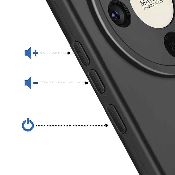 Acheter Avizar Coque pour Honor Magic 8 Lite en Silicone Souple avec Contour Protection Caméra
