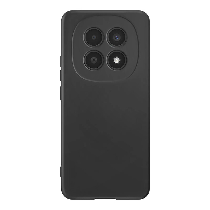 Avizar Coque Soft-Touch pour Redmi Note 15 4G en Silicone Anti-dérapant Noir
