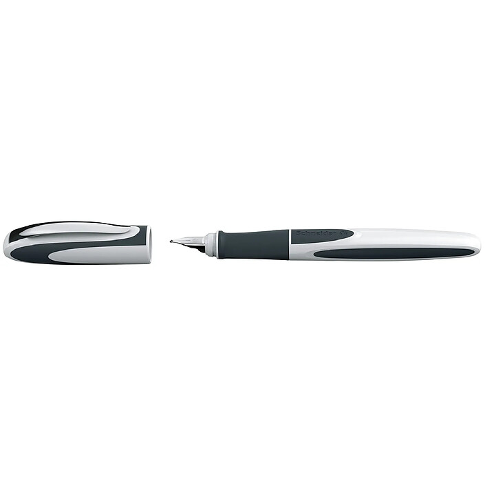 Avis SCHNEIDER Stylo à plume Ray Pointe Moyenne blanc- gris foncé