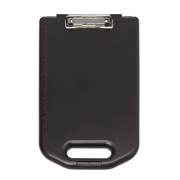 MAUL Porte-bloc avec compartiment de rangement large Noir