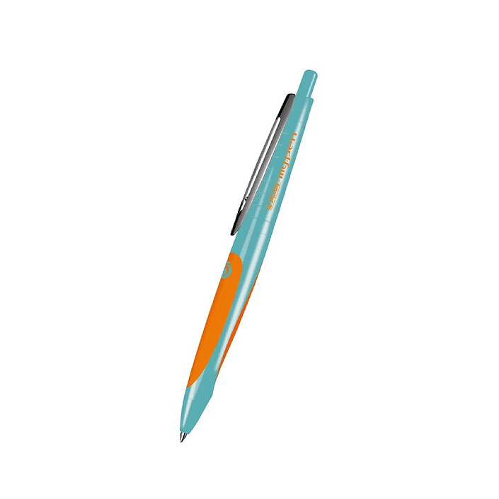 Avis HERLITZ Stylo à bille rétractable my.pen, turquoise/orange