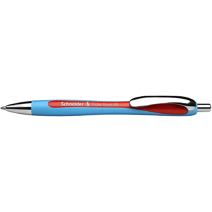SCHNEIDER Stylo à bille Slider Rave rouge Pointe Extra Large rouge