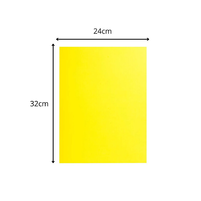 Avis EXACOMPTA Paquet 25 chemises Double Poche ROCK''S 210 double A4 ou A3 - 24x32cm Jaune citron x 10