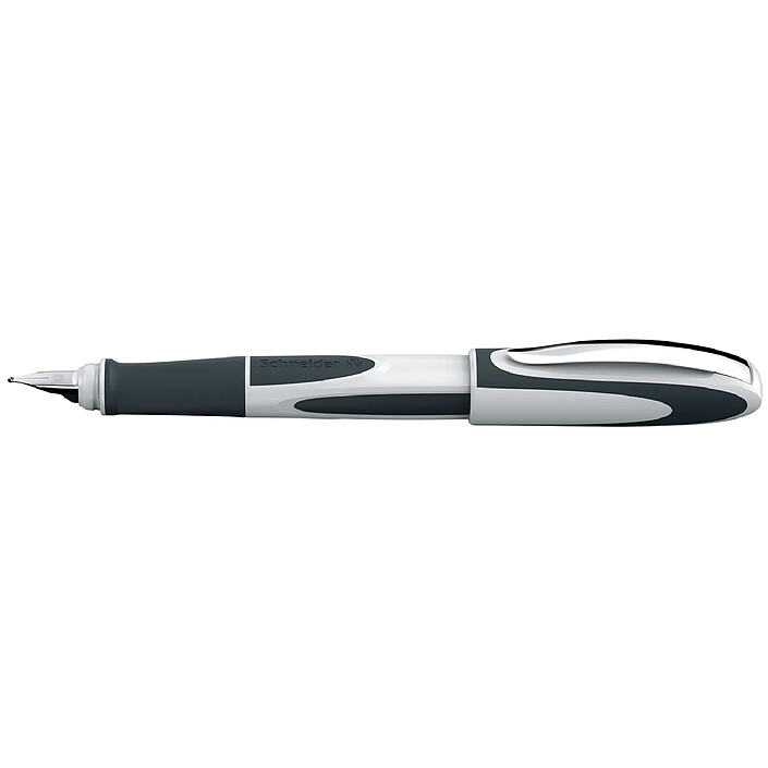 SCHNEIDER Stylo à plume Ray Pointe Moyenne blanc- gris foncé pas cher