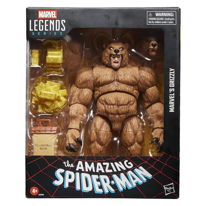 Avis The Amazing Spider-Man Marvel Legends - Figurine Grizzly 15 cm