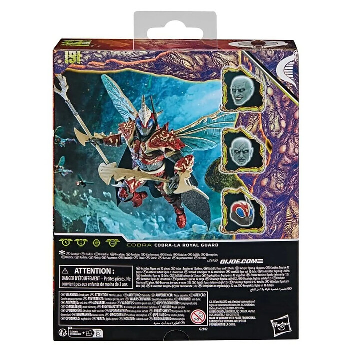 G.I. Joe Classified Series - Figurine Deluxe N°191 Cobra-La Royal Guard 15 cm pas cher