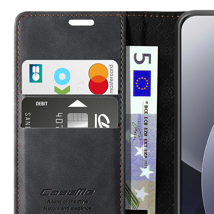 Avizar Étui Vintage pour Redmi Note 15 Pro Plus 5G Collections CaseMe avec Blocage RFID pas cher