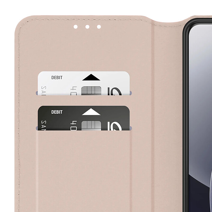 Avizar Étui pour Redmi Note 15 Pro 4G Séries Classic avec Porte-carte et Support vidéo Dorée pas cher