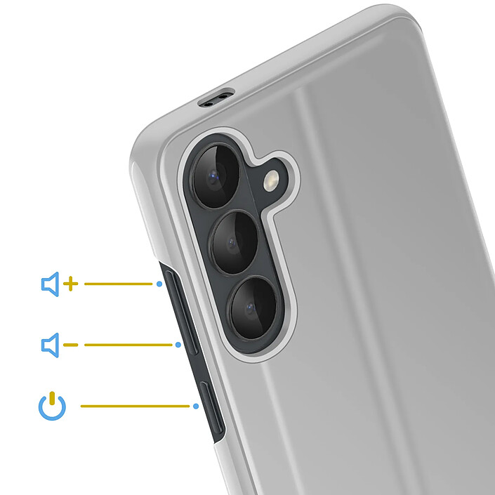 Acheter Avizar Étui Miroir pour Galaxy S26 avec Fenêtre Smart View et Support Pliable