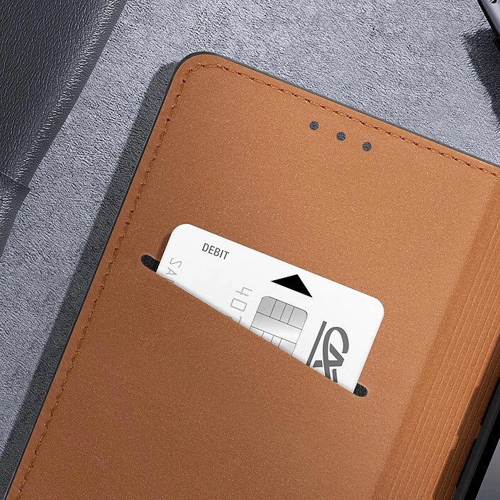 Avis Avizar Étui en Cuir pour iPhone 17e avec Porte-carte Support Vidéo Noir