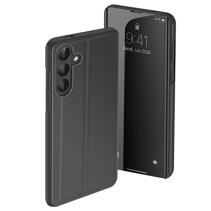 Avizar Étui Miroir pour Galaxy S26 avec Fenêtre Smart View et Support Pliable