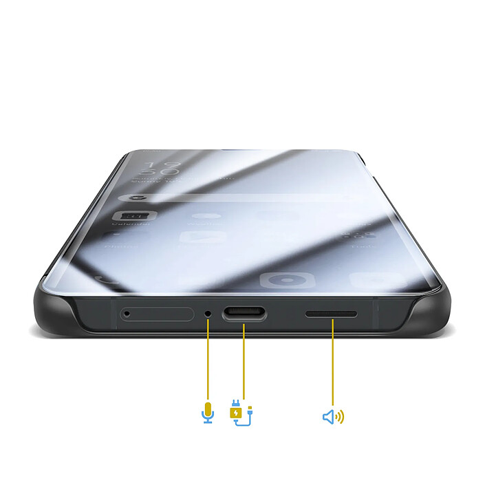Avizar Étui Miroir pour Galaxy S26 avec Fenêtre Smart View et Support Pliable pas cher