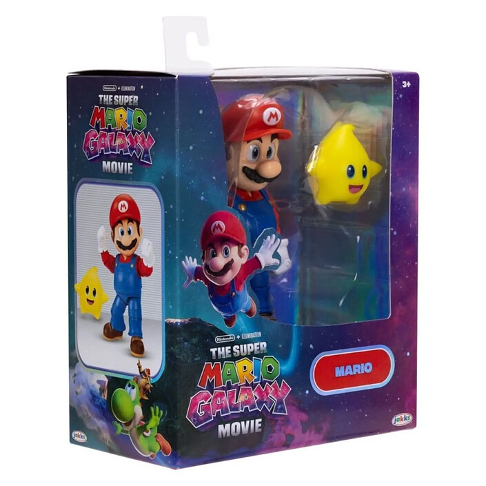 Acheter Super Mario Galaxy, le film - Figurine Mario 13 cm