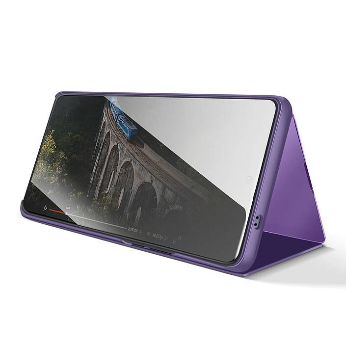 Avis Avizar Étui de Protection pour Galaxy S26 Ultra Clear View avec Support Vidéo Violet foncé