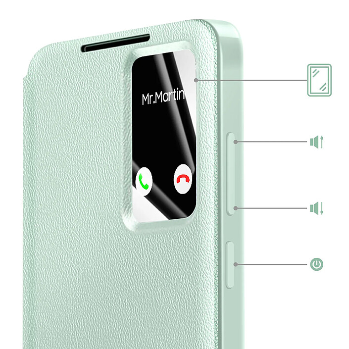 Avis Avizar Étui pour Galaxy S26 Ultra avec Fenêtre Smart View et Porte-carte