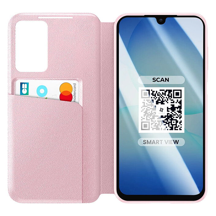 Avizar Étui pour Galaxy A17 avec Fenêtre Smart View et Porte-carte pas cher
