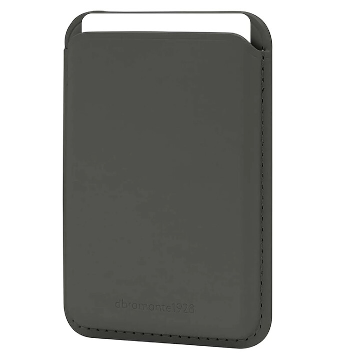 DBRAMANTE1928 Porte-carte Magnétique pour Smartphone Compatible Magsafe Vert forêt
