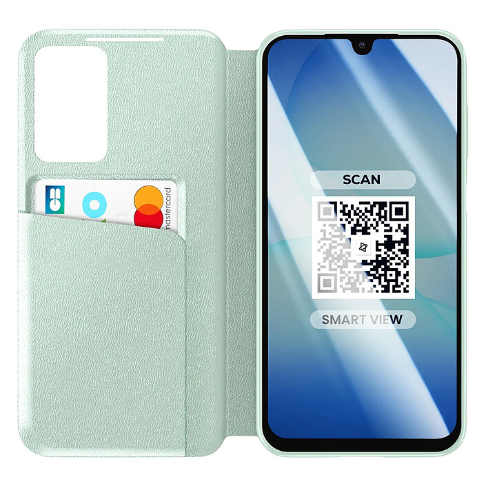 Avizar Étui pour Galaxy A17 avec Fenêtre Smart View et Porte-carte pas cher