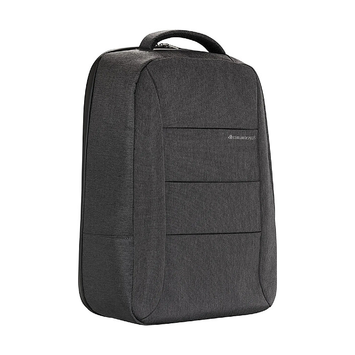 DBRAMANTE1928 Sac à Dos pour Ordinateur Portable 16 Pouces Collection Christiansborg Gris