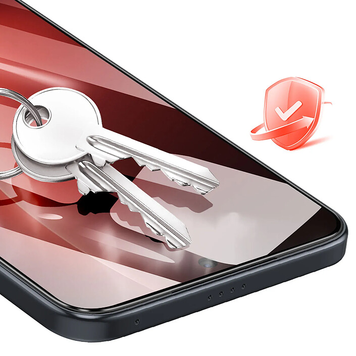 Acheter Avizar Verre Trempé pour Honor Magic 8 Lite Protection Anti-rayures et Antichoc Noir transparent