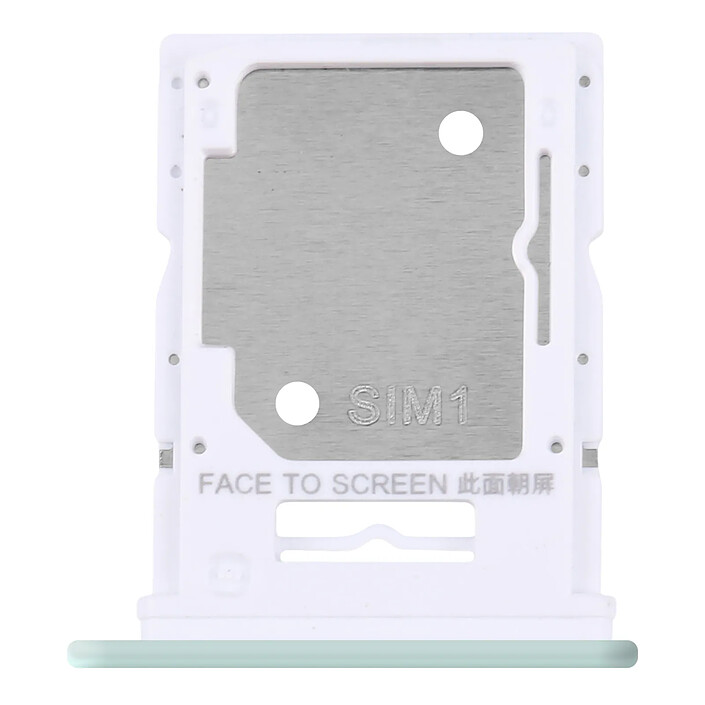 Acheter Clappio Tiroir SIM Compatible Redmi Note 14 5G Emplacement Hybride Nano SIM ou Micro SD Vert