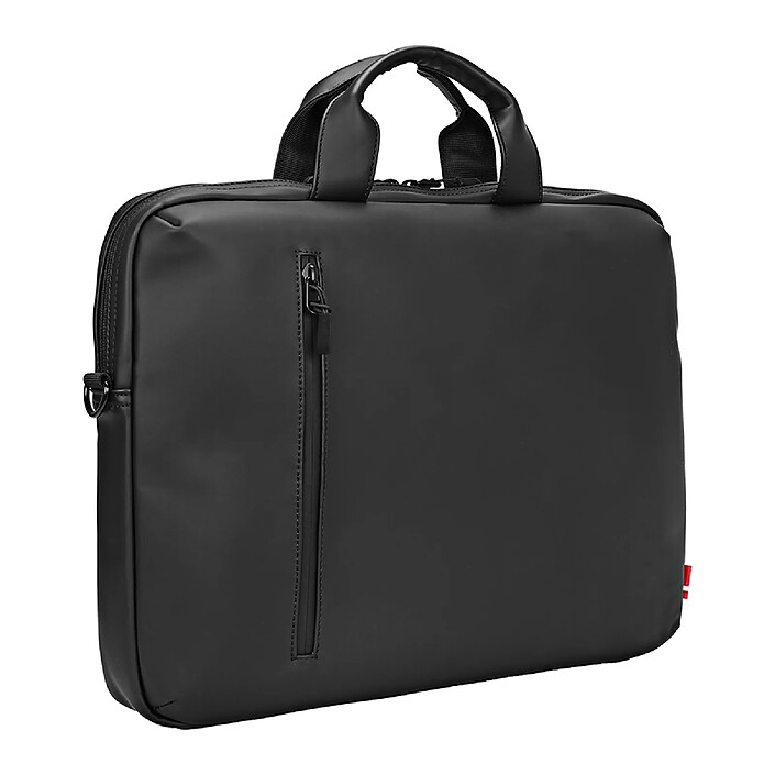 DBRAMANTE1928 Sac pour Ordinateur Portable 15.6" Modèle Nyhavn ICON avec Doubles Poignées Noir Minuit