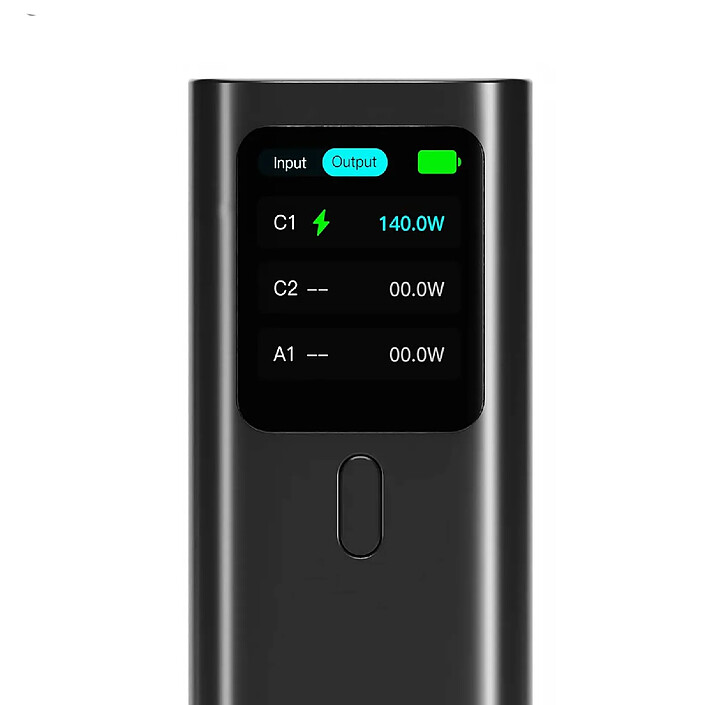 Acheter CYGNETT Batterie Externe USB-C / USB-A 27000mAh 148W avec Écran d'Affichage Noir