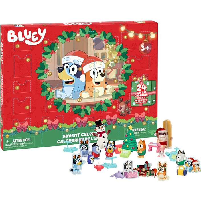 Avis Bluey - Calendrier de l'avent Mini-Figurines Bluey