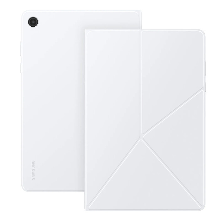 Samsung Étui pour Galaxy Tab A11 Plus Série Book Cover avec Fonction Stand Blanc