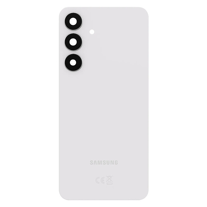 Samsung Cache Batterie de Rechange pour Galaxy S25 FE avec Adhésif Intégré Service Pack Blanc