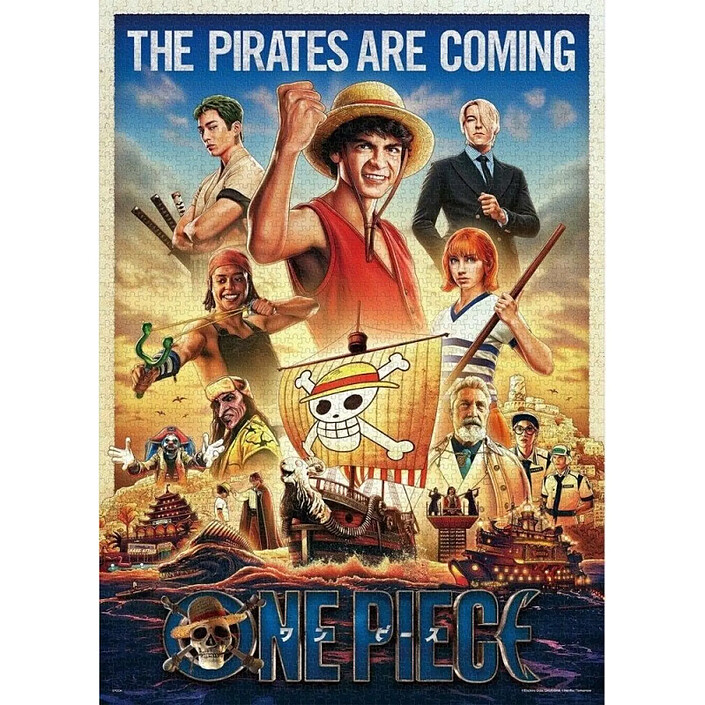 One Piece - Puzzle One Piece 2000 pièces The Pirates Are Coming
